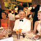 Relieved CEOs were greeted by a life-size ice sculpture of the Taj Mahal.
